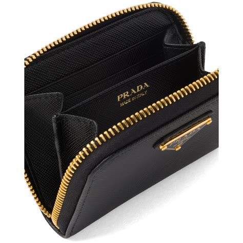 prada saffiano leather cardholder|saffiano leather prada wallet.